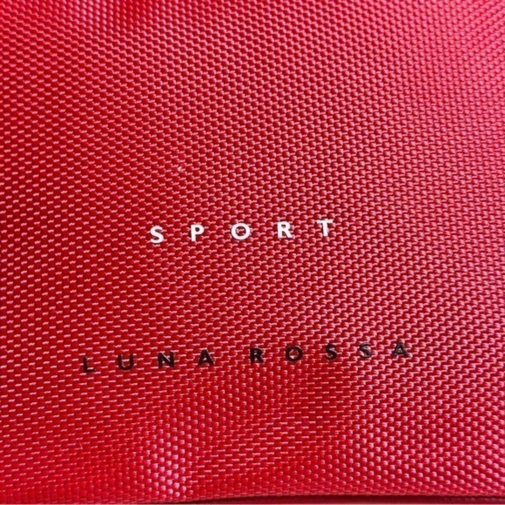 AUTHENTIC Prada red cosmetics toiletries travel or sports bag - Picture 13 of 16